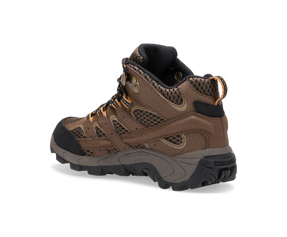 Merrell Vandresko Børn - Moab 2 Mid Waterproof - Brune - OVP793821